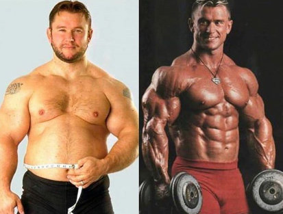 Lee Priest, culturista en volumen y definición